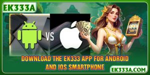 Download the EK333 app for Android and iOS smartphone