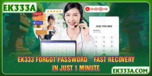 EK333 Forgot Password – Fast Recovery in Just 1 Minute