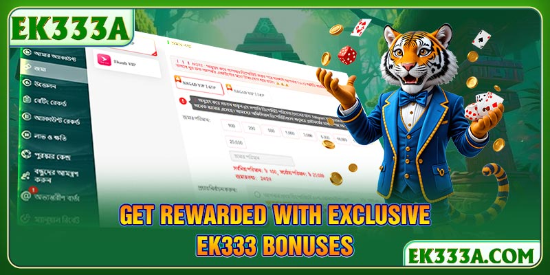 Get Rewarded with Exclusive EK333 Bonuses