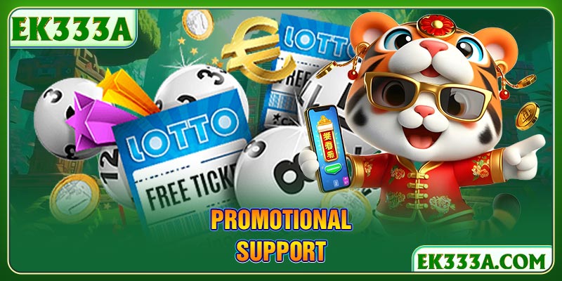Promotional support