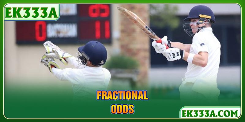 Fractional odds